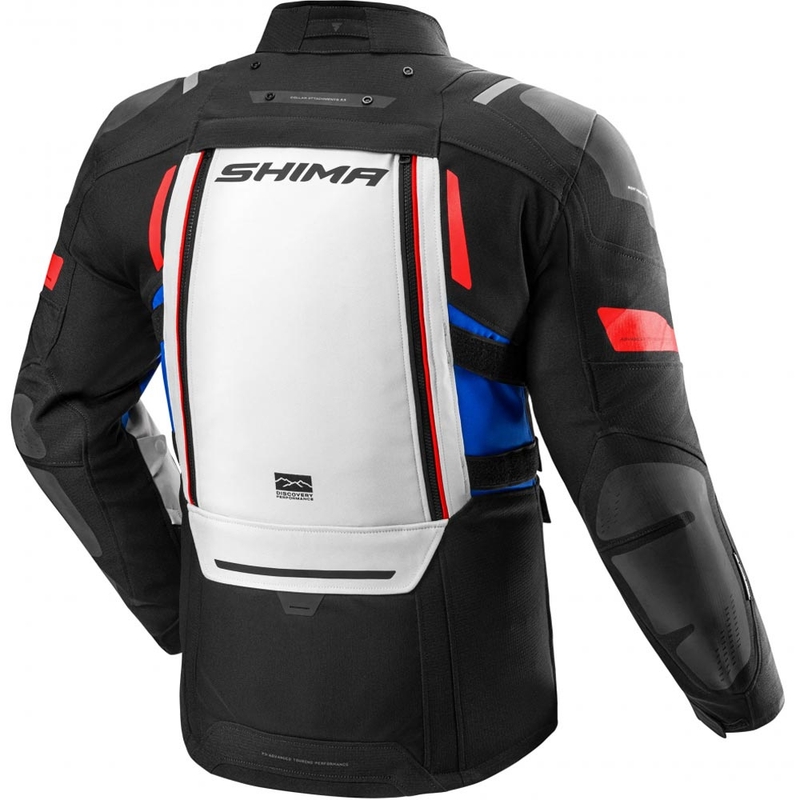 Veste de moto Shima Dune 2.0 bleue