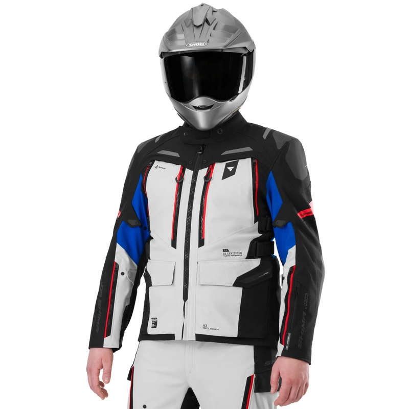 Veste de moto Shima Dune 2.0 bleue