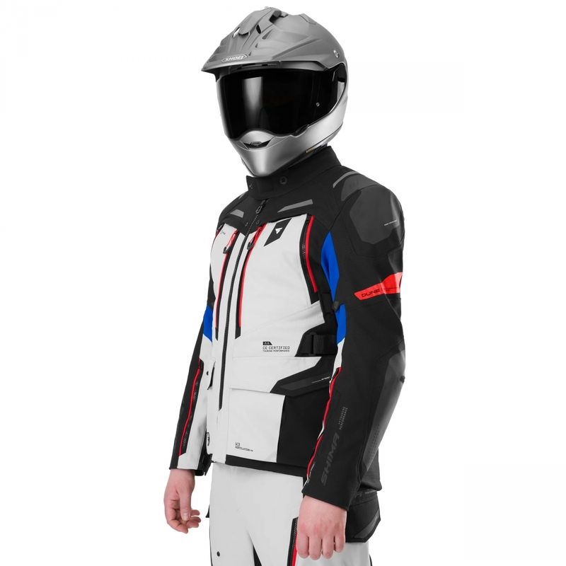 Veste de moto Shima Dune 2.0 bleue