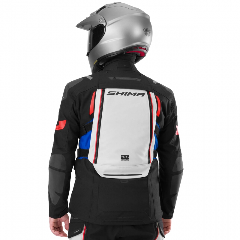 Veste de moto Shima Dune 2.0 bleue