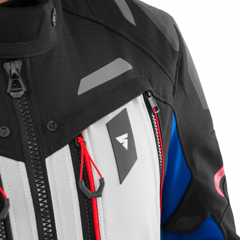 Veste de moto Shima Dune 2.0 bleue