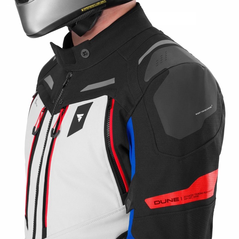 Veste de moto Shima Dune 2.0 bleue