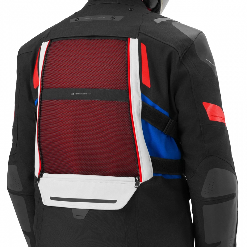 Veste de moto Shima Dune 2.0 bleue