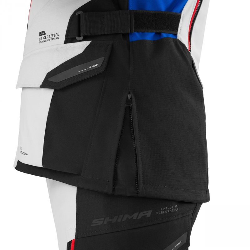 Veste de moto Shima Dune 2.0 bleue