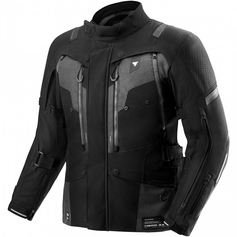 Veste de moto Shima Hero 3.0 noire