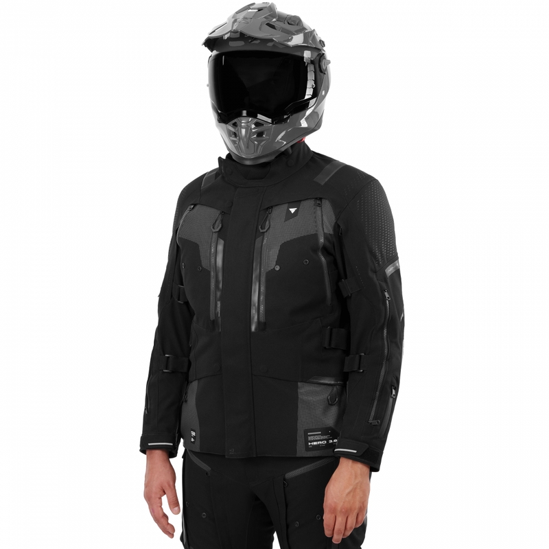 Veste de moto Shima Hero 3.0 noire