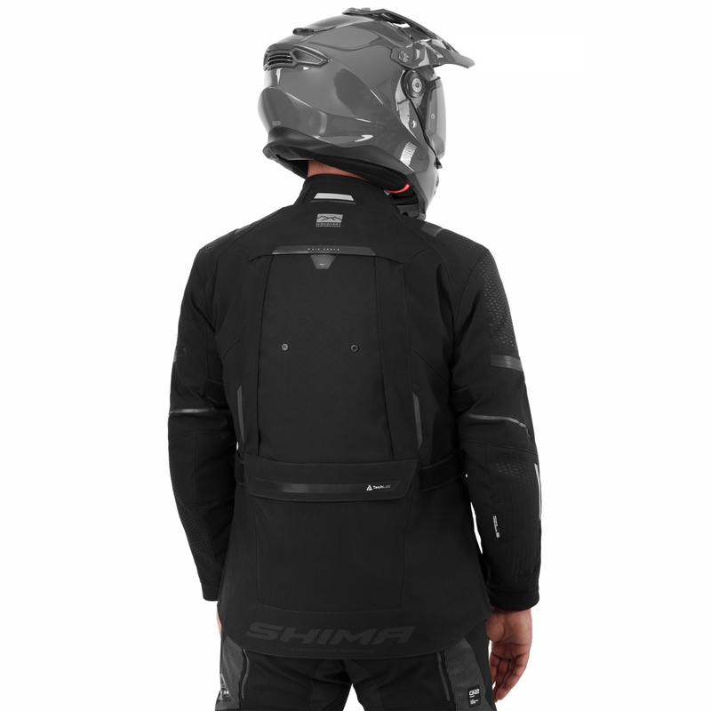 Veste de moto Shima Hero 3.0 noire