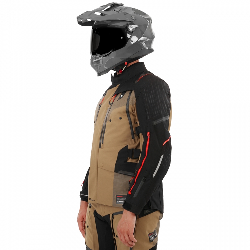 Veste de moto Shima Hero 3.0 marron