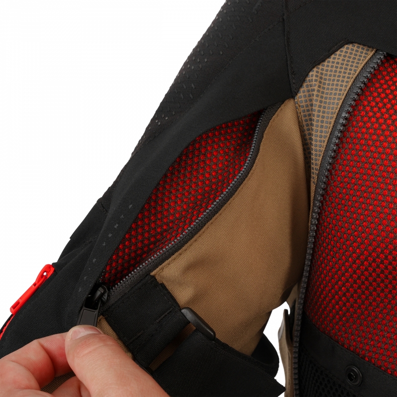 Veste de moto Shima Hero 3.0 marron