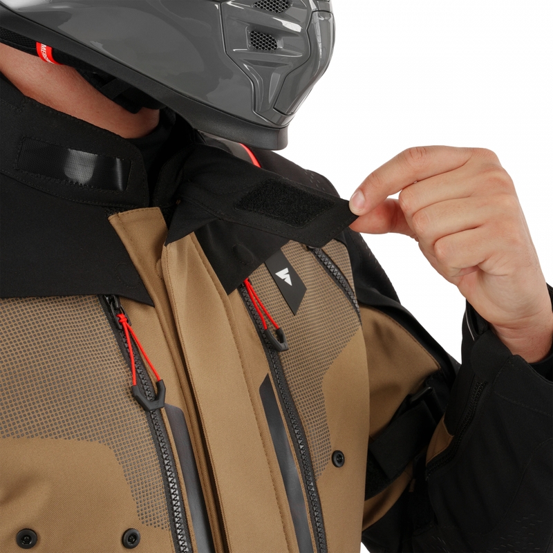 Veste de moto Shima Hero 3.0 marron