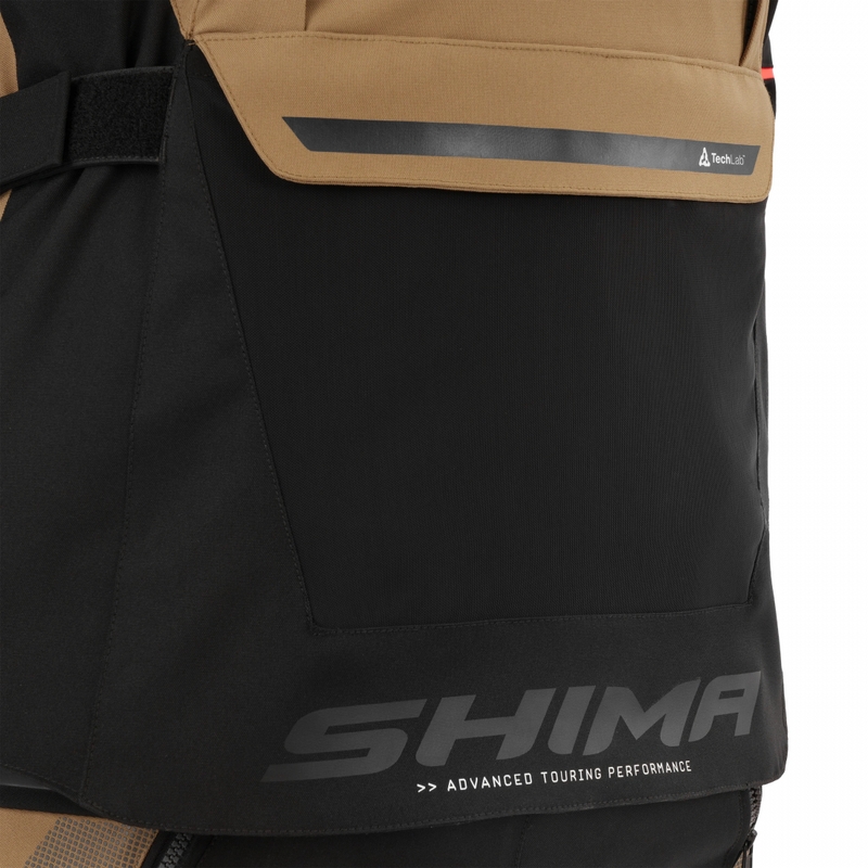 Veste de moto Shima Hero 3.0 marron