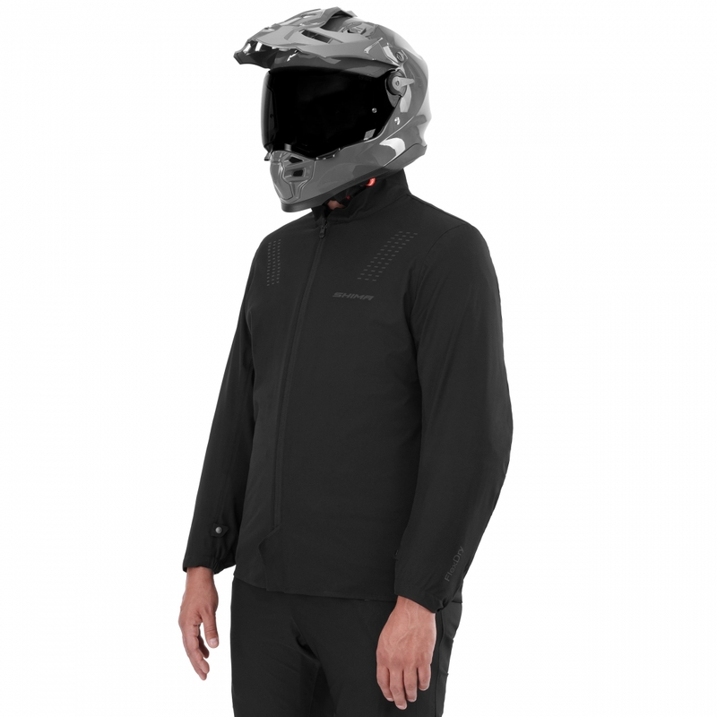 Blouson de moto Shima Hero 3.0 gris-noir