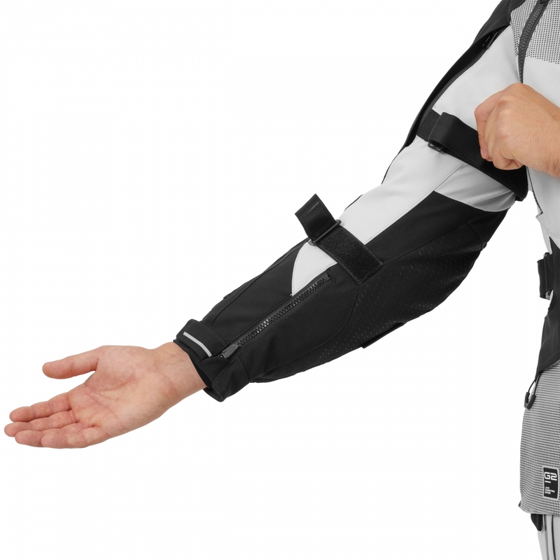 Blouson de moto Shima Hero 3.0 gris-noir