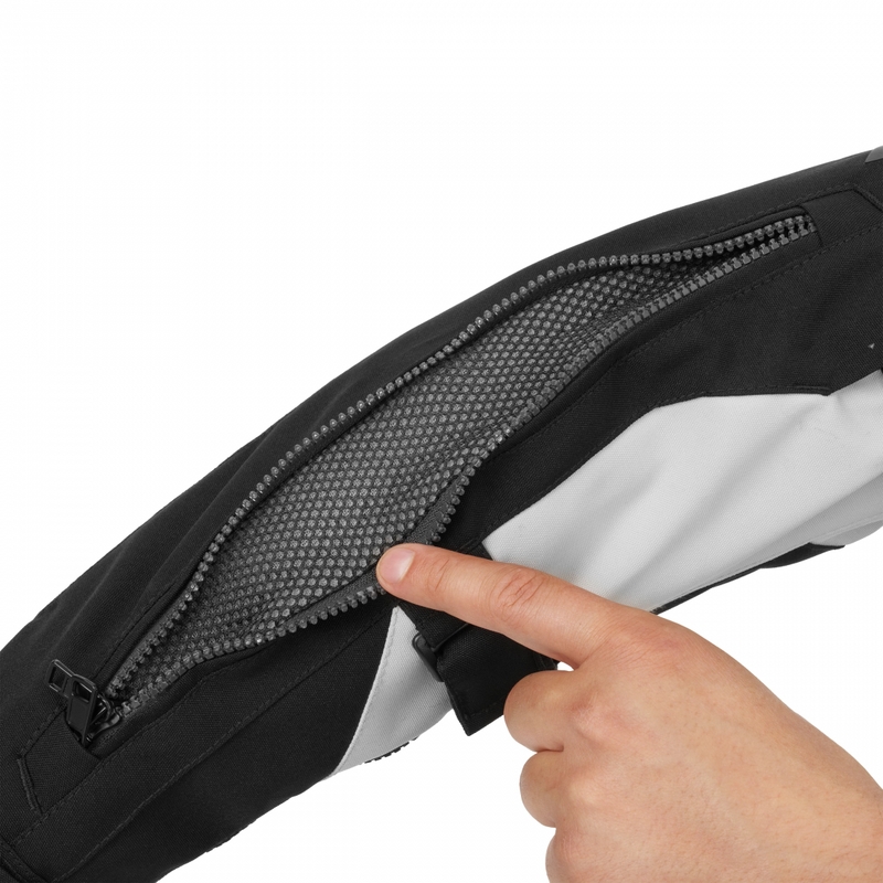 Blouson de moto Shima Hero 3.0 gris-jaune fluo