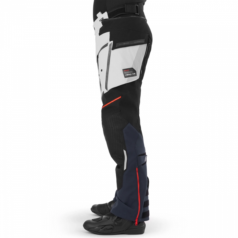 Pantalon de moto Shima Hero 3.0 gris-bleu