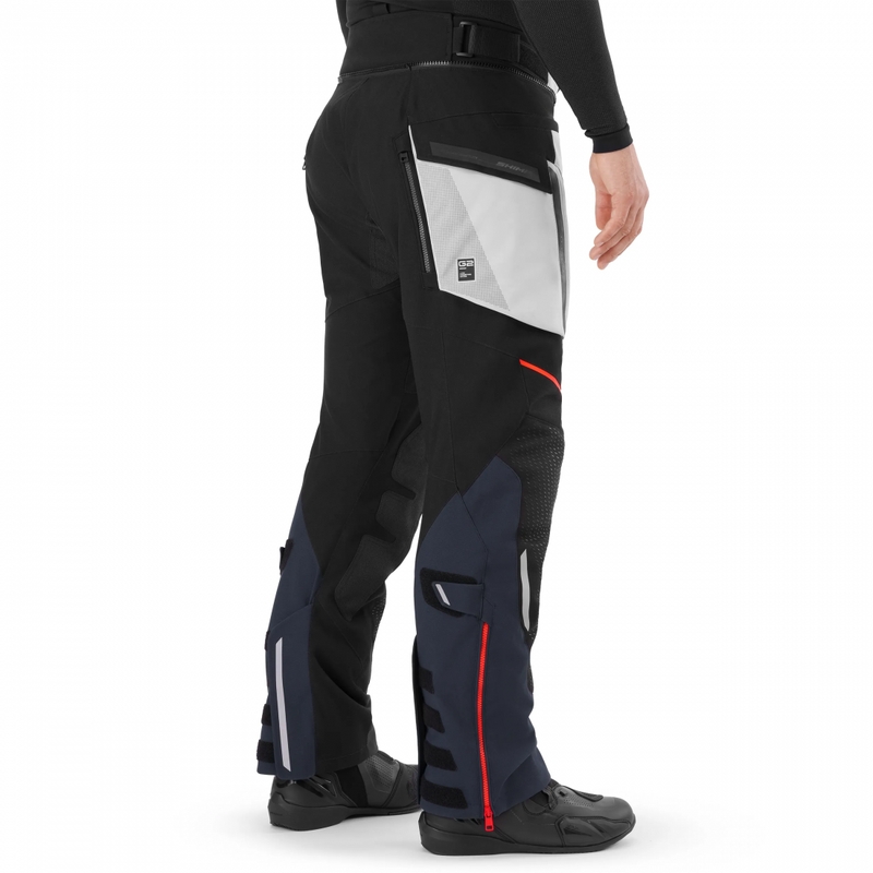 Pantalon de moto Shima Hero 3.0 gris-bleu