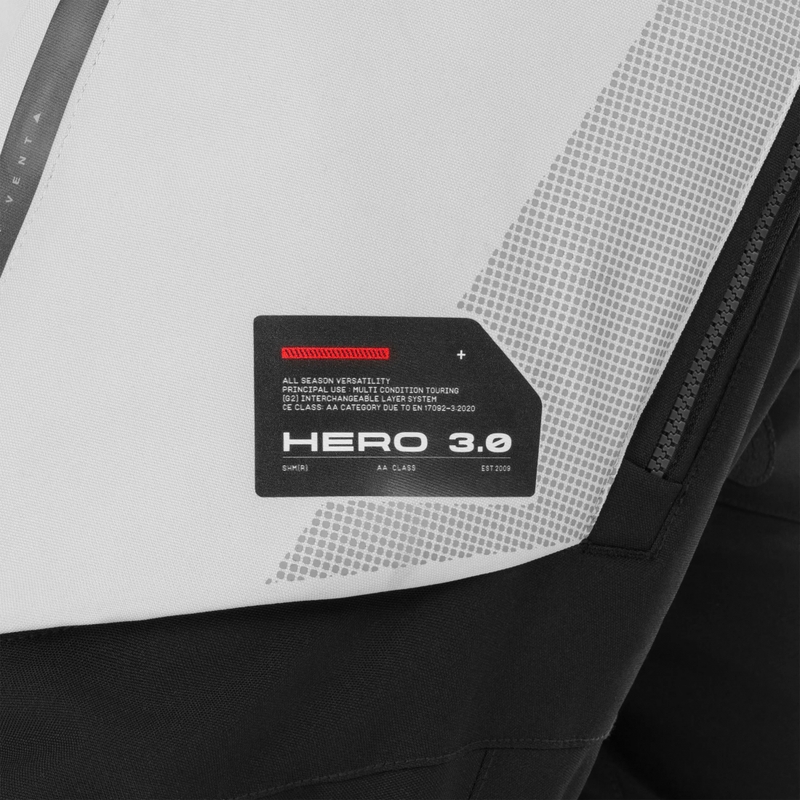 Pantalon de moto Shima Hero 3.0 gris-bleu