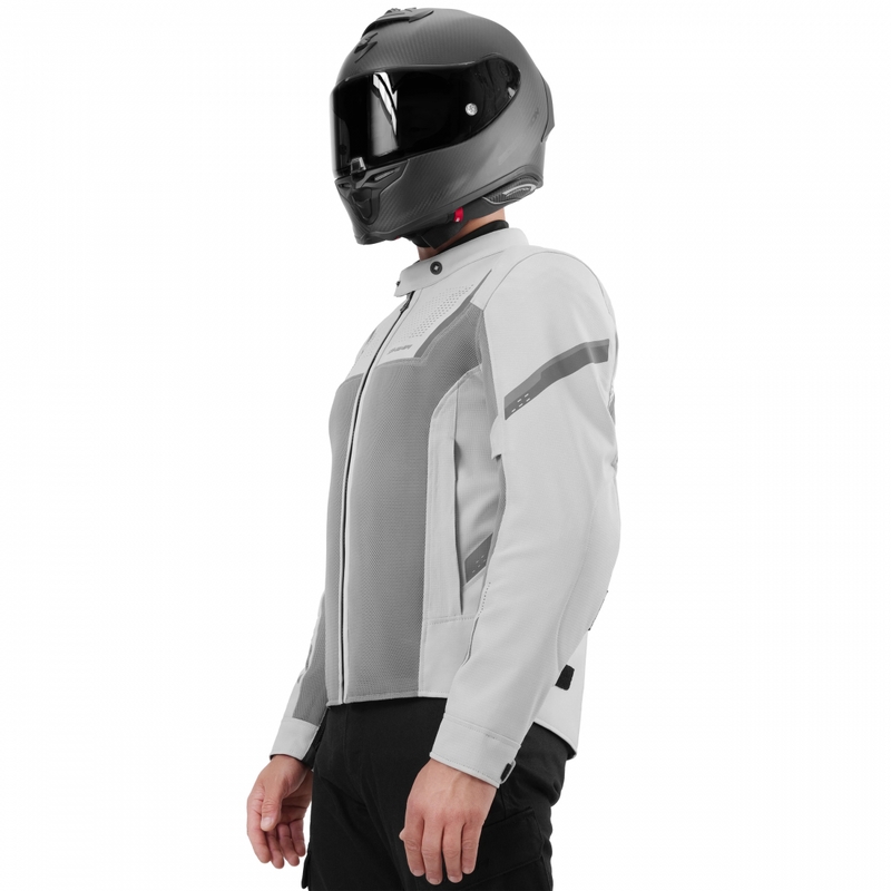 Veste de moto Shima Rush 3.0 Air grise