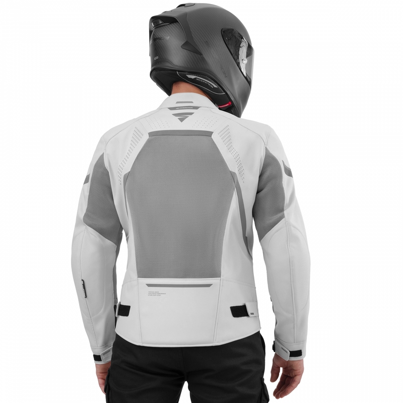 Veste de moto Shima Rush 3.0 Air grise