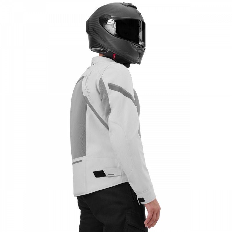 Veste de moto Shima Rush 3.0 Air grise