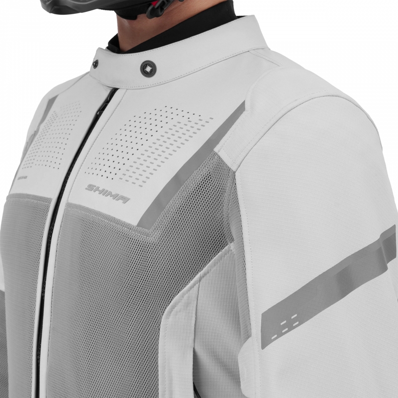 Veste de moto Shima Rush 3.0 Air grise