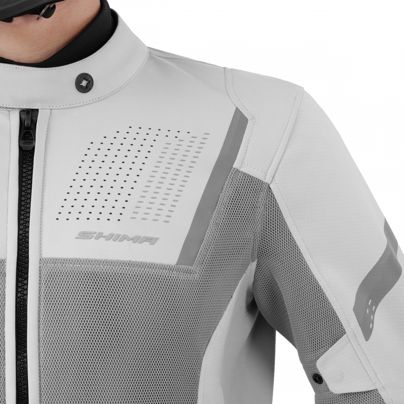 Veste de moto Shima Rush 3.0 Air grise