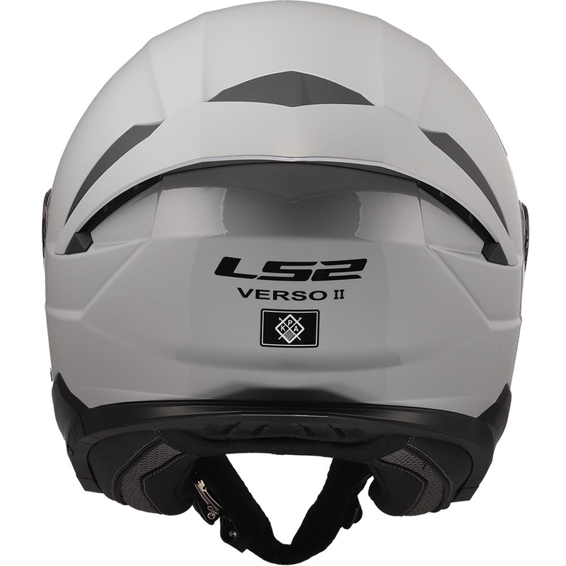 Casque de moto jet LS2 OF618 Verso II Gris Nardo uni