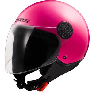 Casque de moto ouvert LS2 OF558 Sphere Lux II Rose fluo uni