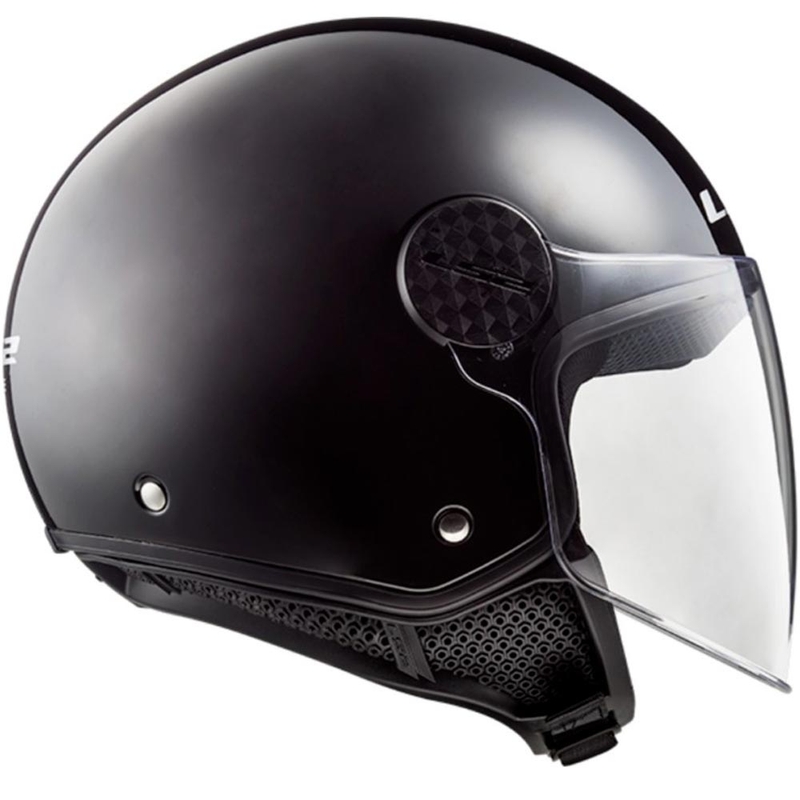 Casque de moto jet LS2 OF558 Sphere II Noir mat uni