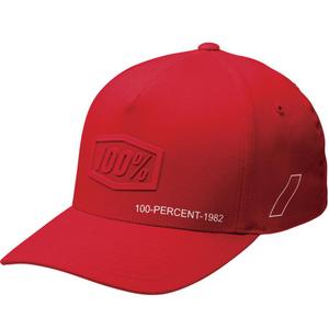 Casquette enfant 100% Shadow Snapback rouge
