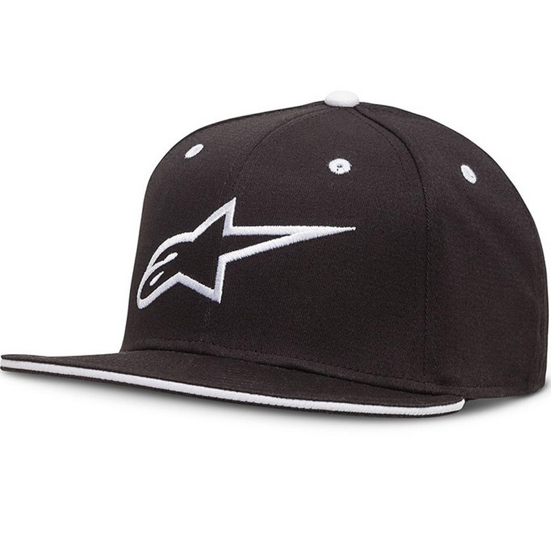 Alpinestars Ageless Flatbill Cap Black and White