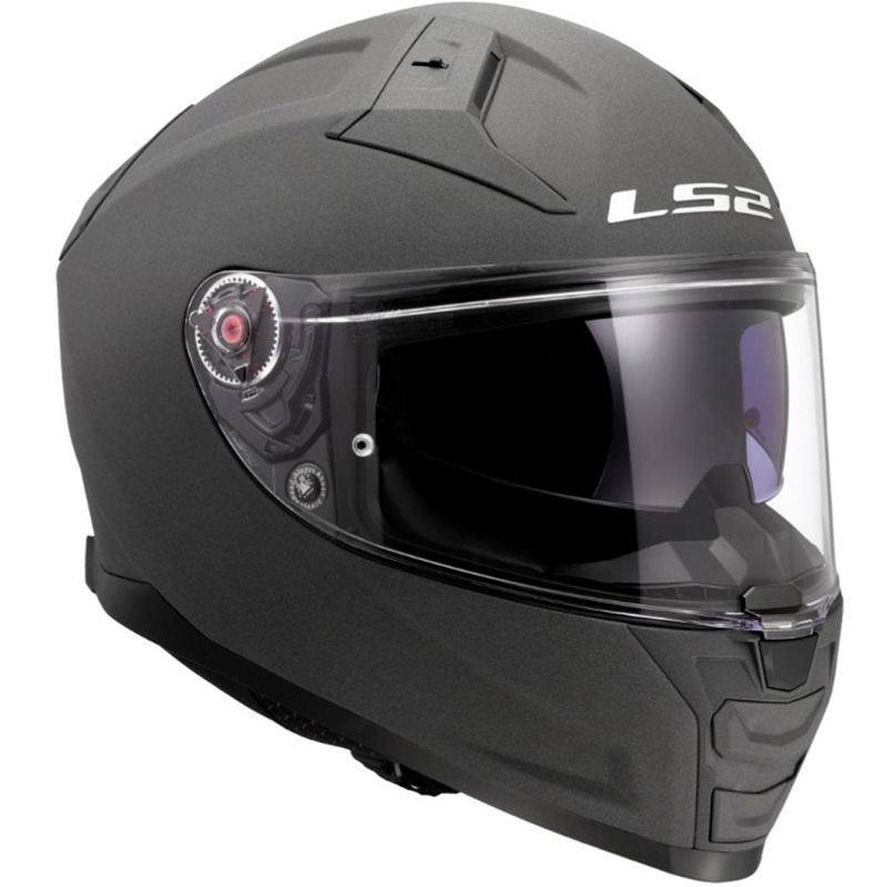 Casque intégral de moto LS2 FF811 Vector II Gris béton uni