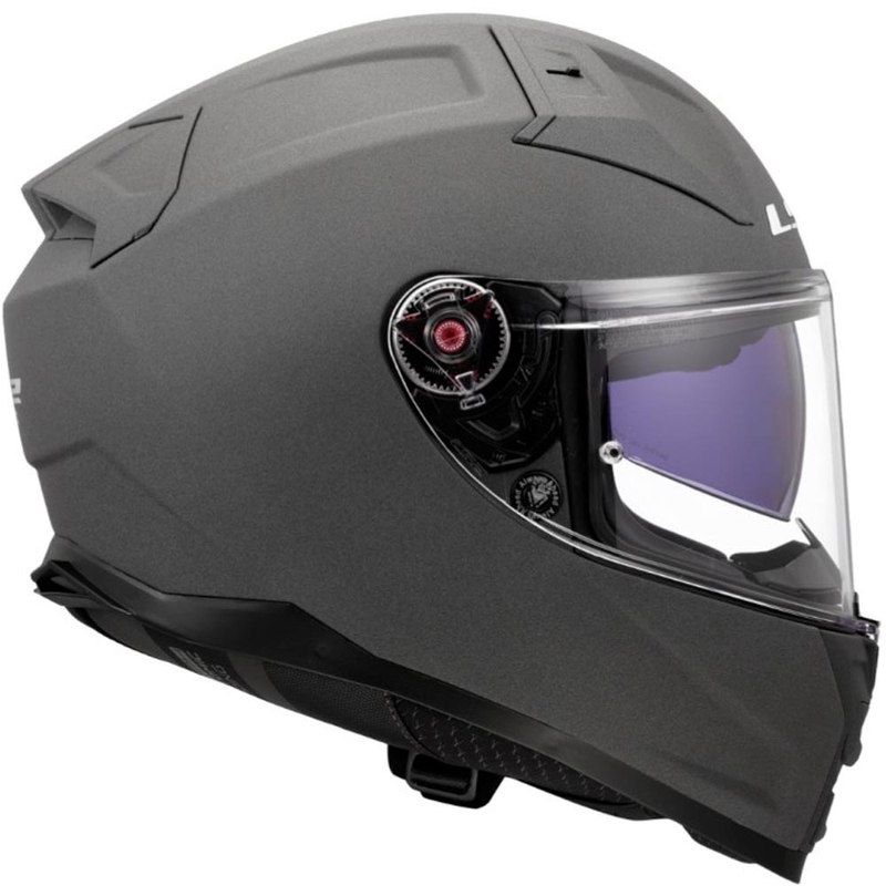 Casque intégral de moto LS2 FF811 Vector II Gris béton uni