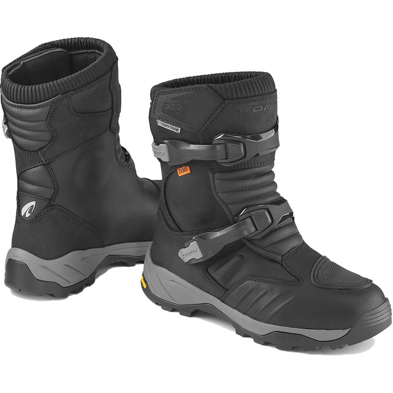 Bottes de moto basses Forma Adventure PRO noires