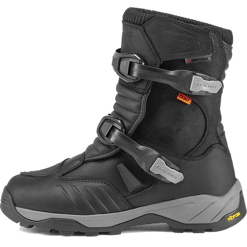 Bottes de moto basses Forma Adventure PRO noires