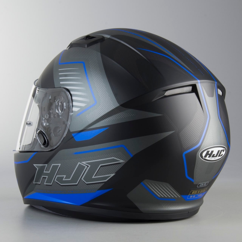 Integrální přilba na motorku HJC CS-15 Trion MC2SF šedo-modrá