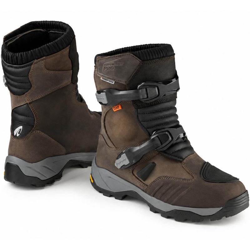 Bottes de moto basses Forma Adventure PRO marron