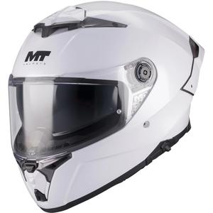 Casque intégral de moto MT Thunder 4 R Pure A0 blanc