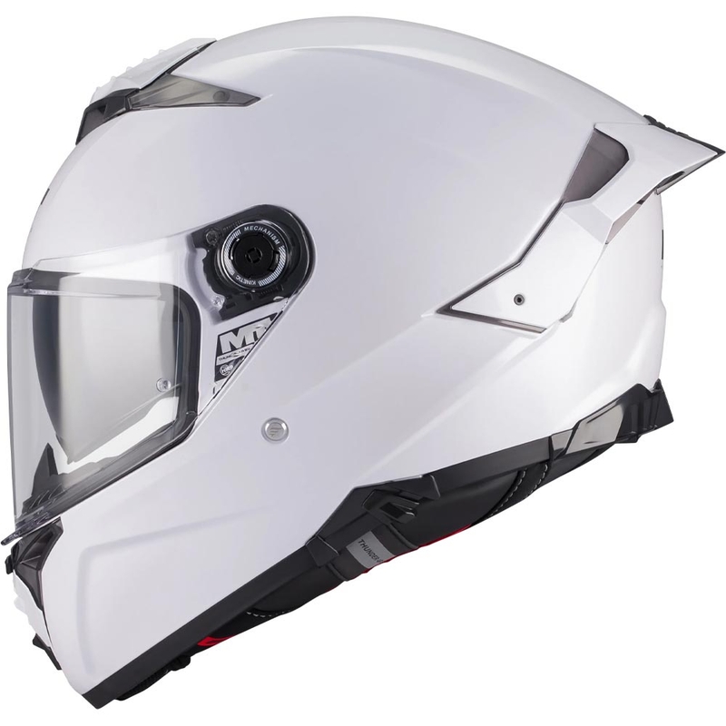 Casque intégral de moto MT Thunder 4 R Pure A0 blanc