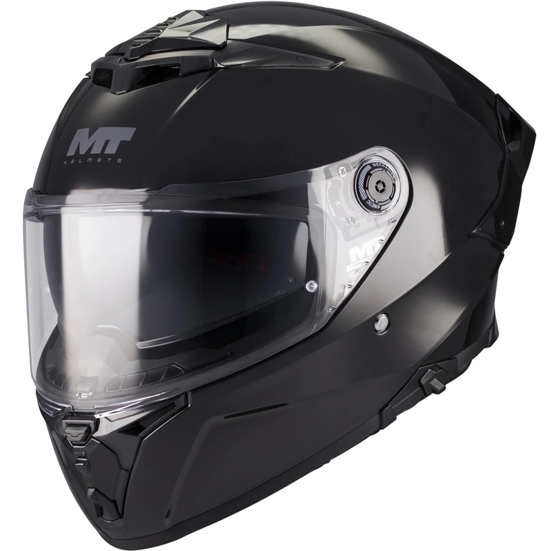 Casque intégral de moto MT Thunder 4 R Pure A1 noir