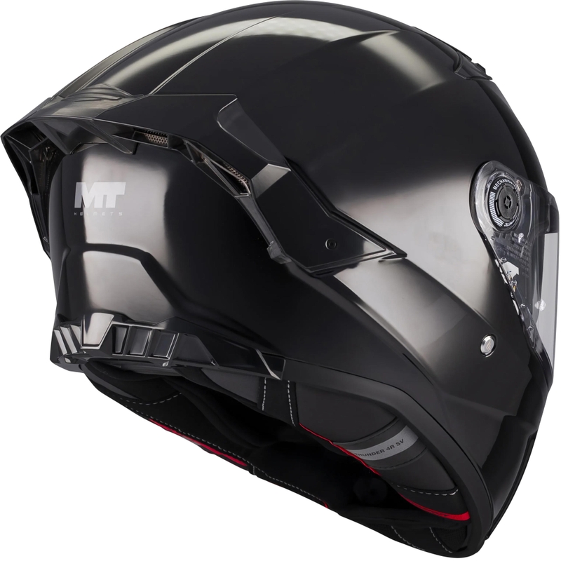 Casque intégral de moto MT Thunder 4 R Pure A1 noir