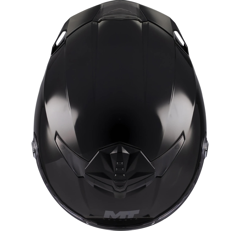 Casque intégral de moto MT Thunder 4 R Pure A1 noir