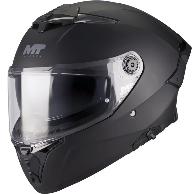 Casque intégral de moto MT Thunder 4 R Pure A1 noir mat
