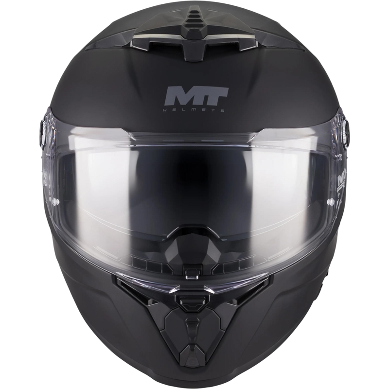 Casque intégral de moto MT Thunder 4 R Pure A1 noir mat