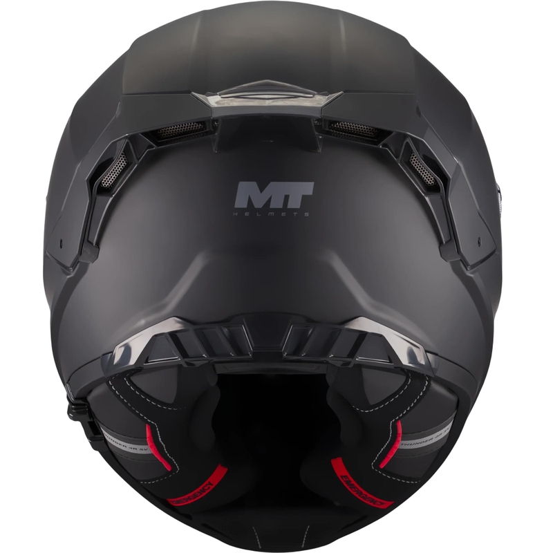 Casque intégral de moto MT Thunder 4 R Pure A1 noir mat