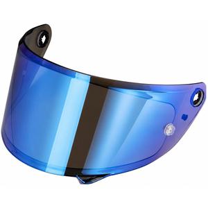 Visière Pinlock HJC HJ-50 pour casques Y10, miroir bleu