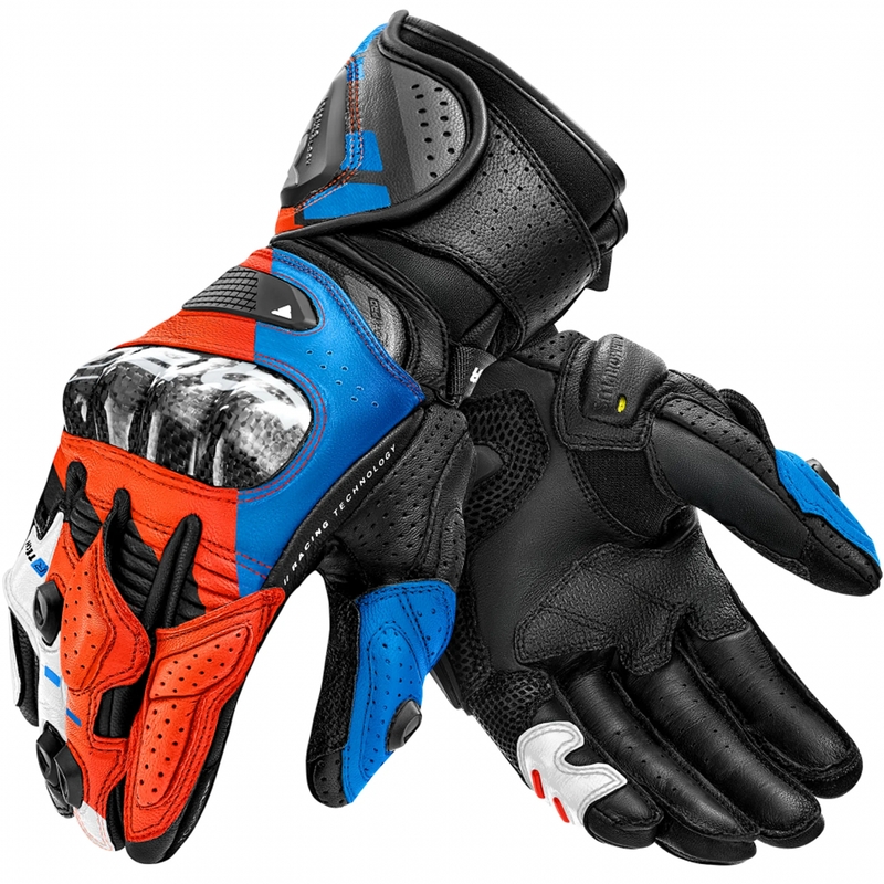 Gants de moto Shima RS-3 bleus