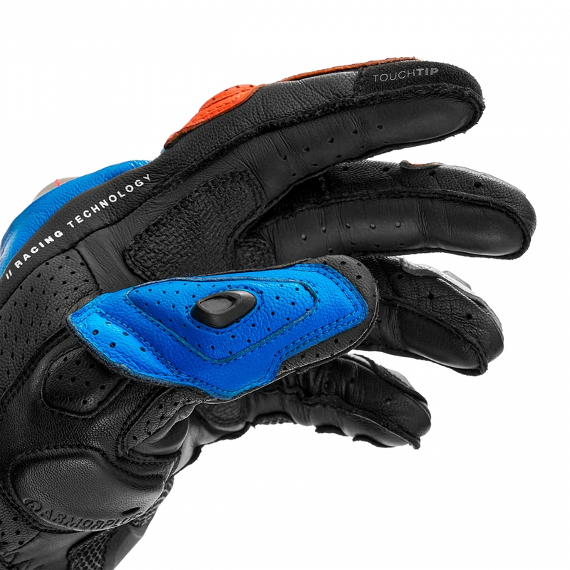 Gants de moto Shima RS-3 bleus