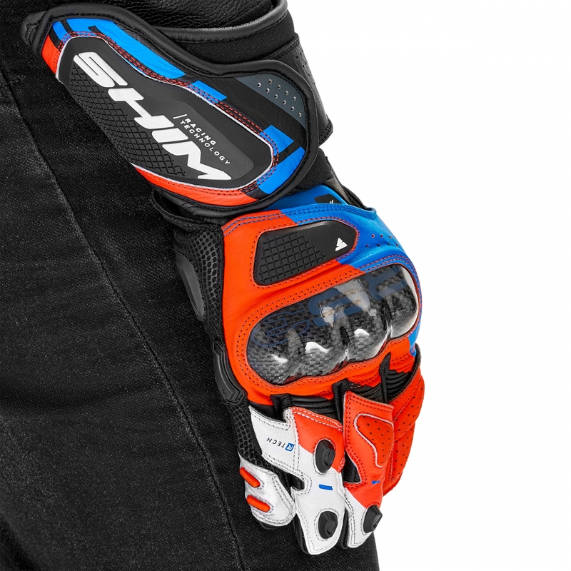 Gants de moto Shima RS-3 bleus