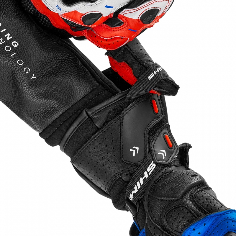 Gants de moto Shima RS-3 bleus